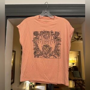 Real Fun. Wow! for Anthropologie Graphic Muscle Tee